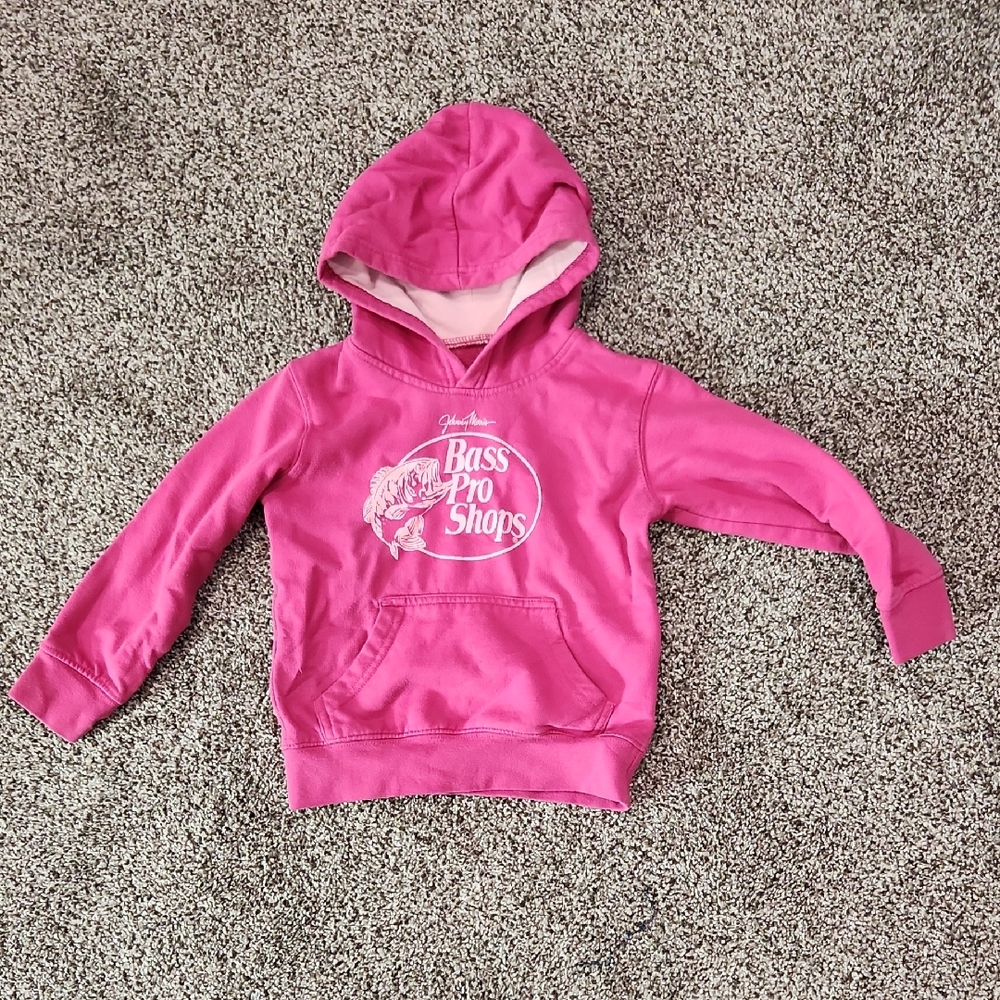 Bass Pro Shops Pink Kids Hoodie
